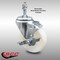 Service Caster 4 Inch SS Nylon Wheel Swivel 3/8 Inch Threaded Stem Caster with Brake SCC SCC-SSTS20S414-NYS-TLB-381615 - alternate 2